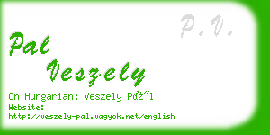 pal veszely business card